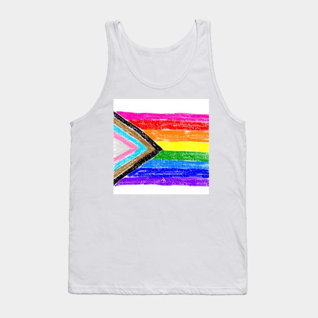 Pride Flag Tank Top by QueerAllClosets